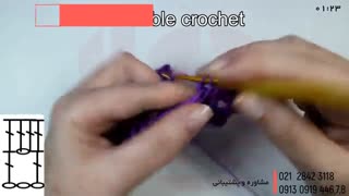 آموزش بافتنی _ بافت سارافون دخترانه