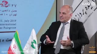 مصاحبه برنامه الکامپ پلاس با مشاور مدرسه کسب و کار سی حامی در حاشیه ی الکامپ 98