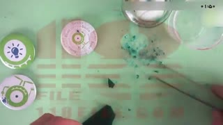 ساخت زیورآلات _ آویز رزینی همراه با کریستال