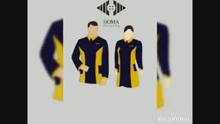 نمونه های  لباس کار هتل و رستوران ها  |  تولیدی لباس کار هما