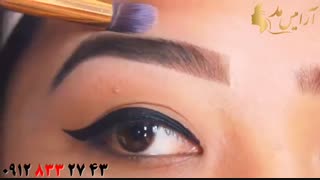 فیلم آموزش کشیدن سایه ابرو + خودآرایی ابرو