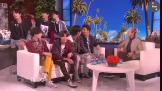 مصاحبه با بی تی اس با زیرنویس فارسی چسبیده interviews with BTS )Ellen show(