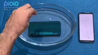 تست ضد آب بودن Y9 prime 2019
