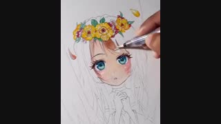 رنگ آمیزی انیمه