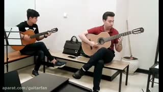 اجرای زیبای کلاسی توسط استاد امیر کریمی در جلسات گروهنوازی