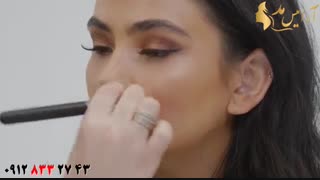 فیلم آموزش آرایش ساده و زیبا دخترانه + میکاپ صورت لک دار