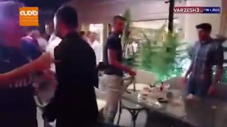 استقلالی ها و پرسپولیسی ها در رستوران خسرو حیدری