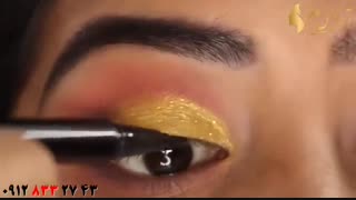 کلیپ آموزش خودآرایی و میکاپ چشم + سایه چشم ترکیبی