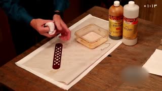 ساخت دستبند چرم _دستبند مشبکی