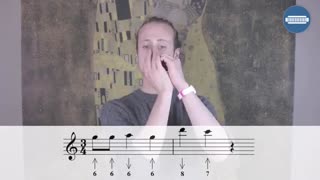 Beginner Harmonica Lesson 'Happy Birthday' on C harmonica