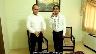 تقلید صدای گوگوش و چاووشی