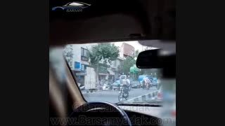 رفع کوبش خودرو سمند با ضربه گیرهای برسام