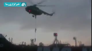 رهگیری و هشدار نیروی دریایی سپاه به ناو جنگی انگلیس