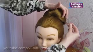 آموزش مدل مو شینیون مجلسی- مومیس مشاور و مرجع تخصصی مو