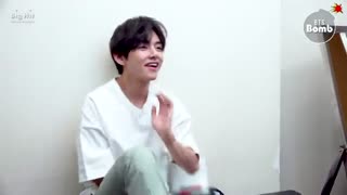 BTS. j-hope & V reaction to TXT Cat & Dog  بنگ تن بمب جی هوپ و وی