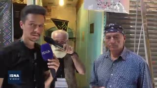 نذری کوچکترین قهوه‌خانه تهران به گردشگران خارجی