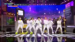 BTS  music bank boy wht luv