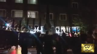 دسته زنجیر زنان جوانان کوی امیرالمؤمنین