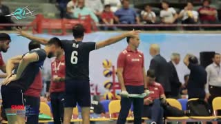 نگاهی دیگر به روز سوم مسابقات قهرمانی آسیا از دریچه دوربین فدراسیون والیبال