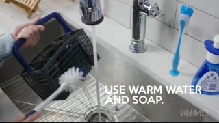 چگونه ماشین ظرفشویی را تمیز کنیم: