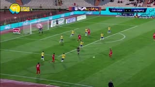 خلاصه بازی پرسپولیس 1 - 0 صنعت نفت آبادان