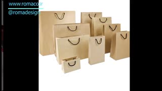 ساک  دستی مقوایی/ساک دستی  کرافت/ساک دستی تبلیغاتی/چاپ ساک دستی