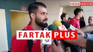 صحبت های علی علیپور و کنعانی بعد از برد پرسپولیس