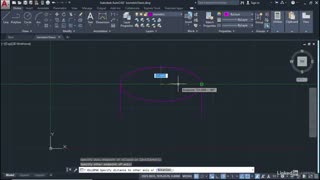 آموزش اتوکد AutoCAD 2020 Isometric views with elliptical arcs