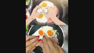 درست کردن غذای انیمه ای در واقعیت-2^~^