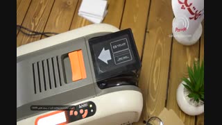 CS200 آموزش تنظیم درجه ضخامت کارت در پرینتر هایتی