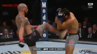 مبارزه کامل  کاب سوانسون با کرون گریسی درUFC Fight Night 161