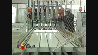 خط تو لید دیوارهای سبک تری دی پنل