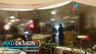 آبنما شیشه ای رستوران بزرگ ولیعصر 09129051619