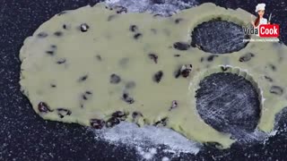 شیرینی کشمشی با بافت کره ای