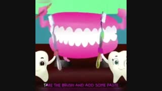 فیلم مسواک زدن کودکان