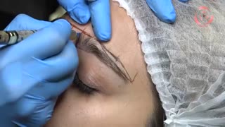 آموزش هاشور ابرو با میکروبلیدینگ