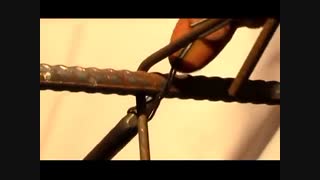 آچار آرماتوربندی - روش کار حرفه ای آرماتور بندی