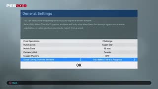 آموزش ویدئویی بازی PES2019 (شروع کار در مسترلیگ)