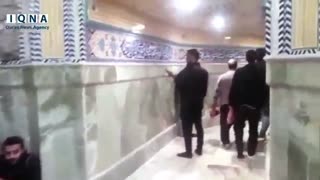 کلیپ سرداب مقدس حضرت صاحب الزمان(عج) در سامرا حرم امامین عسکریین