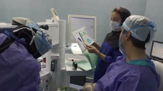 عمل لازک چشم بیمار3