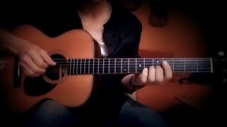 aluminium blues-traditionnal-guitar lesson- اموزش گیتار