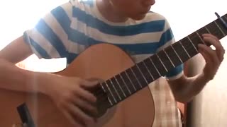 river flows in you acoustic -اموزش گیتار