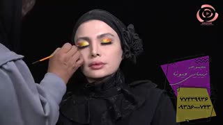 آموزش نقاشی صورت مدل کدو هالووین