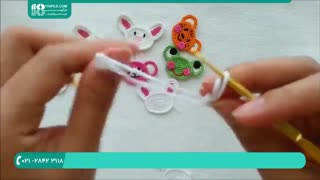 قلاب بافی صورت حیوانات  در حرفه عروسک بافی برای افراد مبتدی