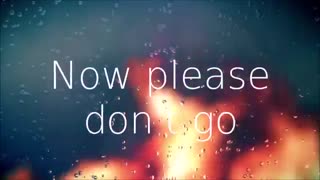 Joel Adams - Please Don't Go (Lyrics)