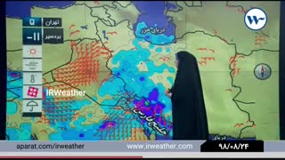 ۲۴ آبان ماه ۹۸: گزارش کارشناس هواشناس خانم احمدی( پیشبینی وضعیت آب و هوا)