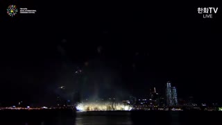 پخش آهنگ Boy With Luv با آتیش بازی دیدنی در تلویزیون کره(BTS)