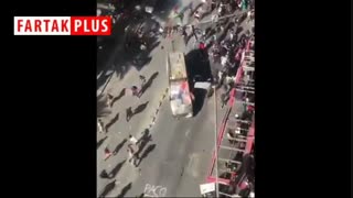 تلاش اکانت‌های رسمی عربی برای نسبت دادن این فیلم به اعتراضات بنزینی در ایران