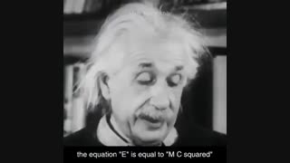 انیشتین با صدای خودش