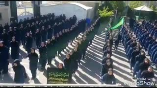 سرود صبحگاهی مدرسه دخترانه زنجان( عشق یعنی)....iran